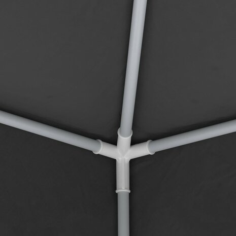 Partytent met wanden professioneel 90 g/m² 2,5x2,5 m antraciet 8719883767765 5