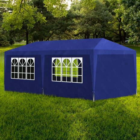 Partytent 3x6 m blauw 8718475837459 1