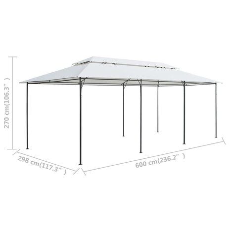 Prieel 180g/m² 600x298x270 cm wit 8720286036242 6