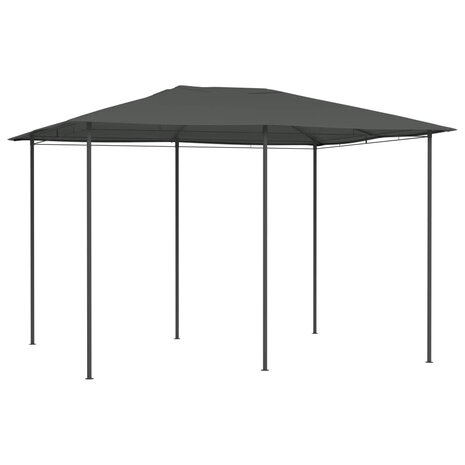 Prieel 160 g/m² 3x4x2,6 m antracietkleurig 8720286184516 1