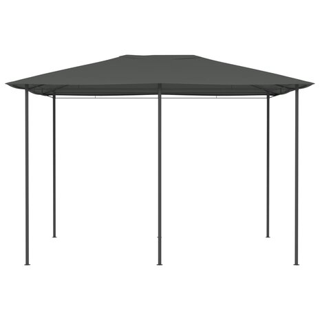 Prieel 160 g/m² 3x4x2,6 m antracietkleurig 8720286184516 2