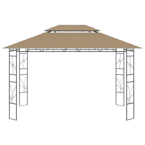 Prieel 160 g/m² 4x3x2,7 m taupe 8720286153307 2