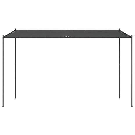 Prieel 4x4 m 180 g/m² stof en staal antracietkleurig 8720845729042 3