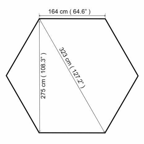 Tuinprieel 323x275x265 cm antraciet 8719883770857 7