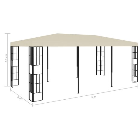 Prieel 3x6 m crème 8719883771076 7