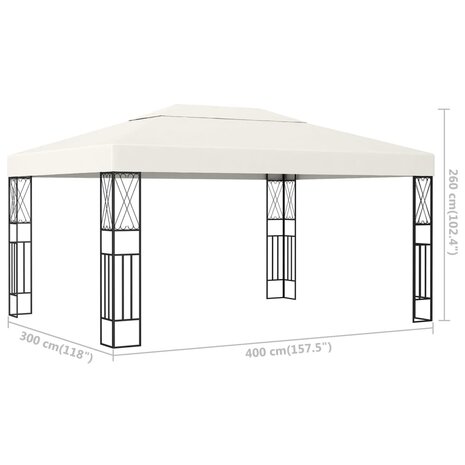 Prieel 3x4 m stof crème 8719883771311 6