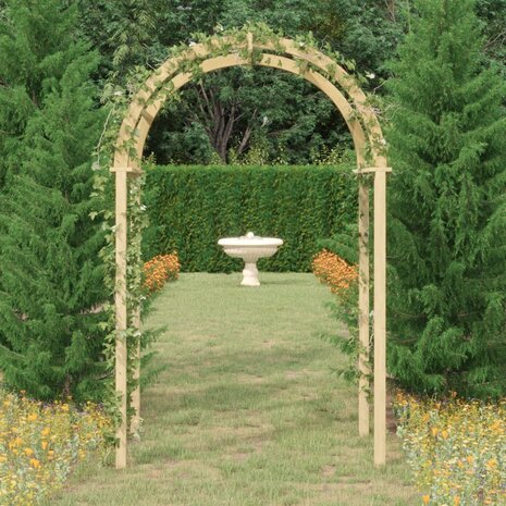 Boog 141x97x243 cm geïmpregneerd massief grenenhout 8720286878736 1
