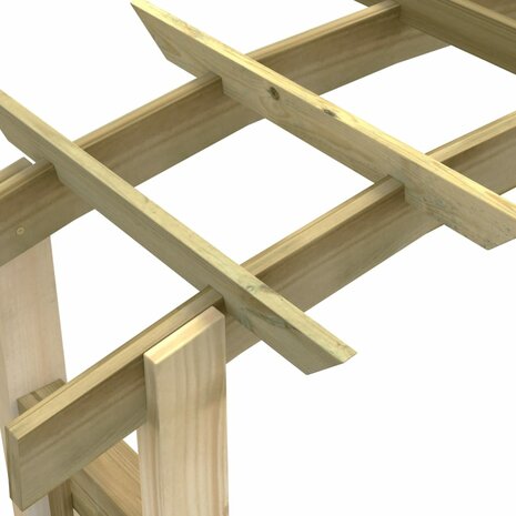 Tuinboog 150x60x210 cm hout 8718475921707 5