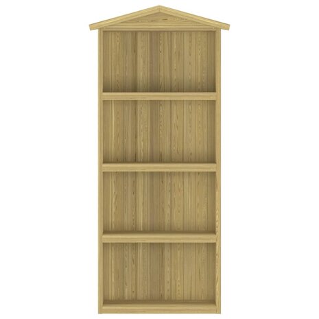 Tuinschuur 87x33x222 cm geïmpregneerd grenenhout 8720286830079 3