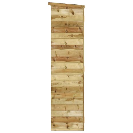 Tuinschuur 123x45x171 cm geïmpregneerd massief grenenhout 8720286830130 5