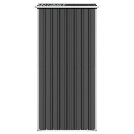 Tuinschuur 192x108x223 cm gegalvaniseerd staal antracietkleurig 8720287178200 4