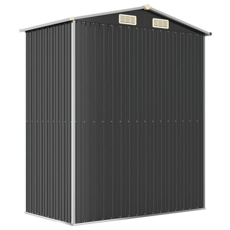 Tuinschuur 192x108x223 cm gegalvaniseerd staal antracietkleurig 8720287178200 5