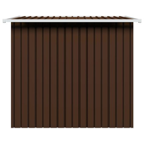 Tuinberging 194x121x181 cm staal bruin 8719883756691 5