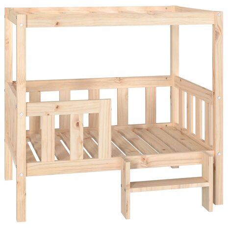 Hondenmand 95,5x73,5x90 cm massief grenenhout 2