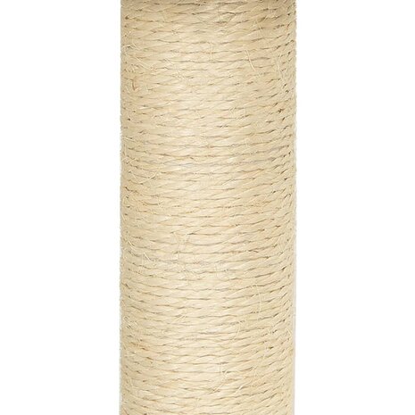 Kattenmeubel met sisal krabpalen 92 cm donkergrijs 8