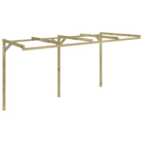 Pergola 2x4x2,2 m hout 4
