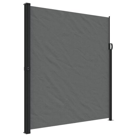 Windscherm uittrekbaar 220x300 cm antracietkleurig 2