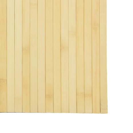 Kamerscherm 165x400 cm bamboe lichtnaturel 7