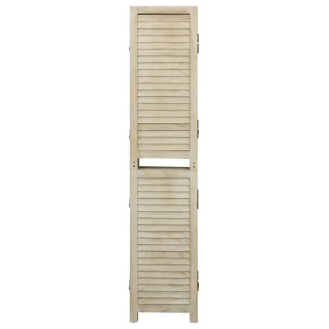 Kamerscherm met 3 panelen 105x165 cm massief paulowniahout 3