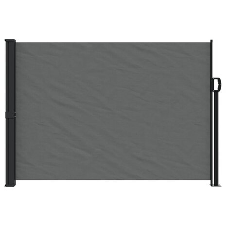 Windscherm uittrekbaar 140x300 cm antracietkleurig 3