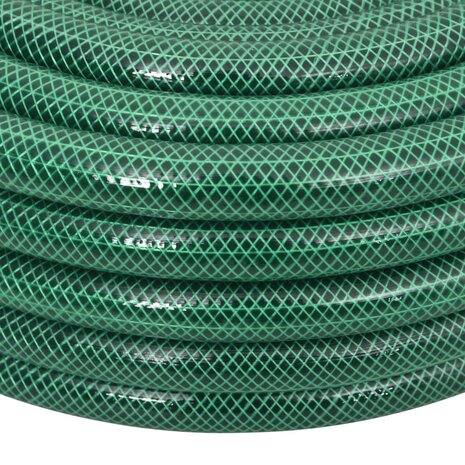 Tuinslang met koppelingsset 0,75&apos;&apos; 20 m PVC groen 4