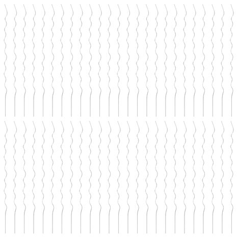 Plantenstok spiraal 170 cm gegalvaniseerd staal 50 st 3