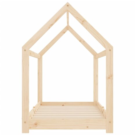 Kinderbedframe massief grenenhout 80x160 cm 5