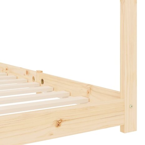 Kinderbedframe massief grenenhout 80x160 cm 7