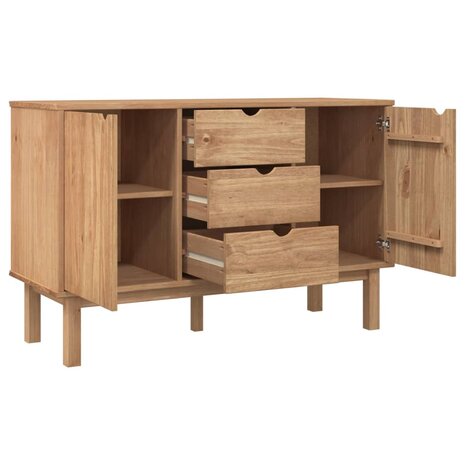 Dressoir OTTA 113,5x43x73 cm massief grenenhout 4