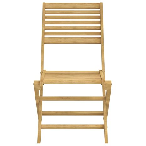 Tuinstoelen 2 st inklapbaar 48,5x61,5x87 cm massief acaciahout 5