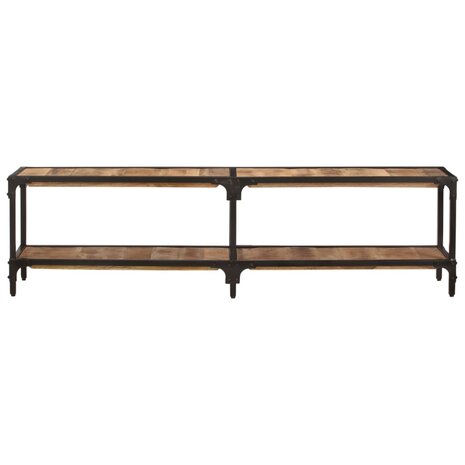 Tv-meubel 150x30x41 cm massief mangohout 2