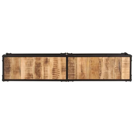 Tv-meubel 150x30x41 cm massief mangohout 3