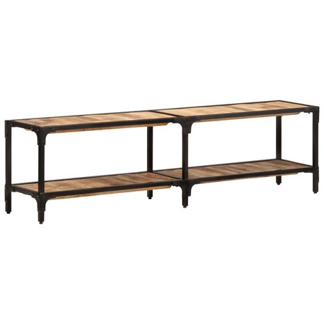 Tv-meubel 150x30x41 cm massief mangohout 9