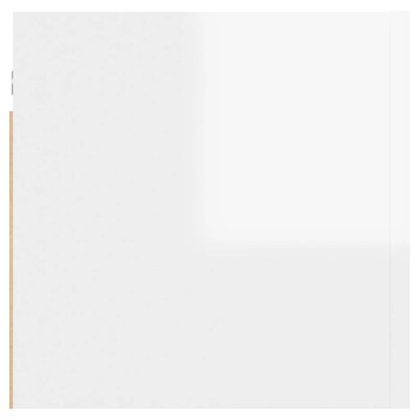 Tv-wandmeubel 30,5x30x30 cm hoogglans wit 8