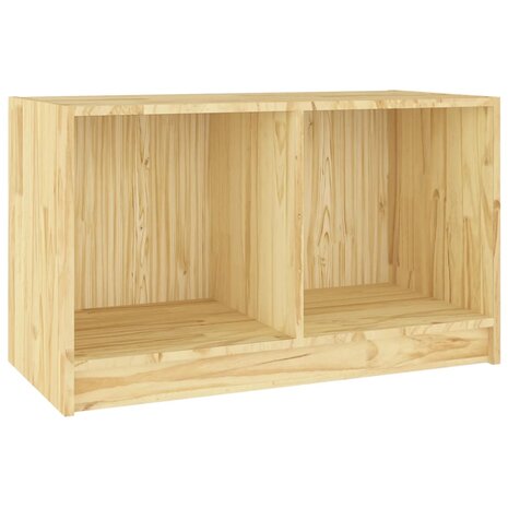 Tv-meubel 70x33x42 cm massief grenenhout 2