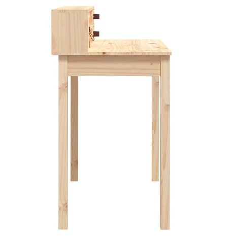 Bureau 110x50x93 cm massief grenenhout 7