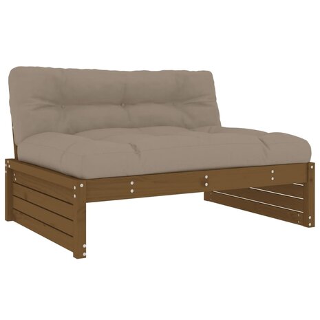 Middenbank 120x80 cm massief grenenhout honingbruin 2