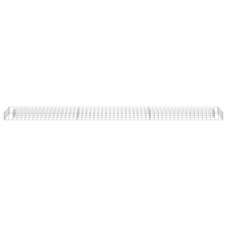 Gabion plantenbak verhoogd 270x30x10 cm gegalvaniseerd staal 3