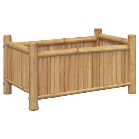 Plantenbak 50x30x25 cm bamboe 6