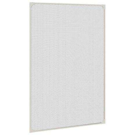Insectenhor voor ramen magnetisch 80x120 cm wit 2