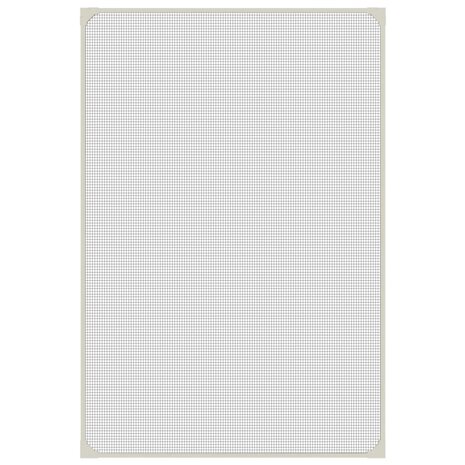 Insectenhor voor ramen magnetisch 80x120 cm wit 3