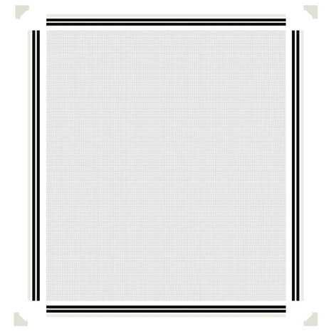 Insectenhor voor ramen magnetisch 120x140 cm wit 6