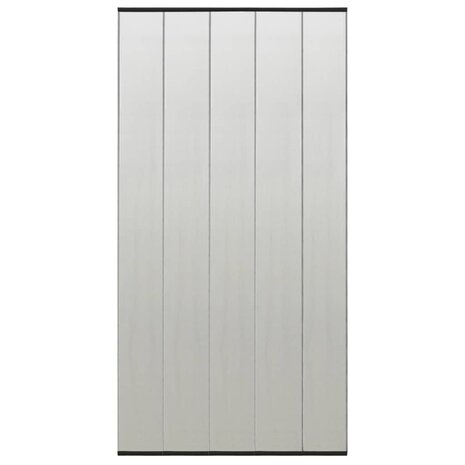 Vliegengordijn 100x220 cm polyester mesh zwart 1