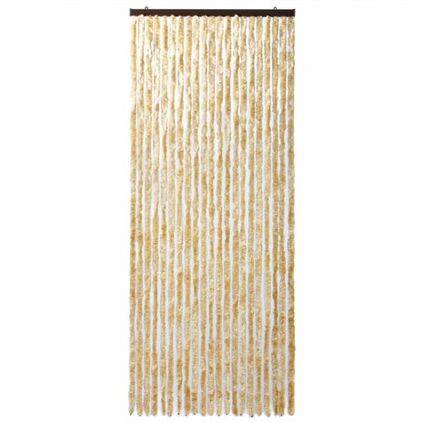 Vliegengordijn 100x200 cm chenille beige 3