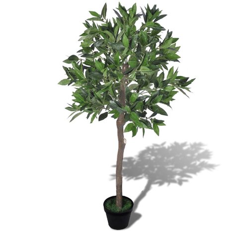 Kunst laurierboom met pot 120 cm 1