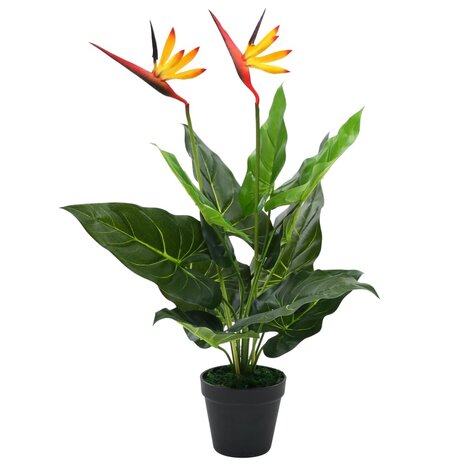 Kunstplant paradijsvogelbloem 66 cm 1