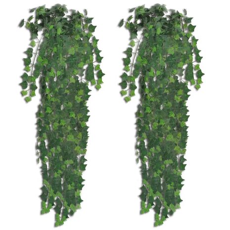 Kunststruiken klimop 4 st 90 cm groen 2