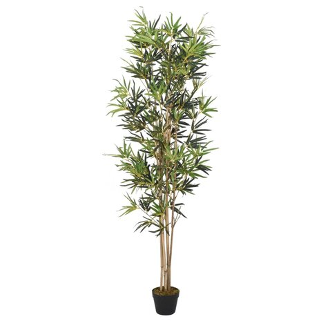 Kunstplant bamboe 828 bladeren 150 cm groen 1