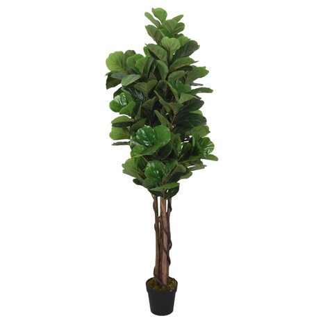 Kunstvijgenboom 96 bladeren 80 cm groen 1
