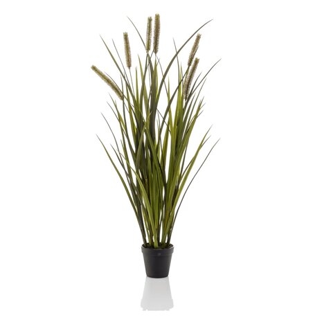 Emerald Kunstplant in pot kattenstaartgras 85 cm 2